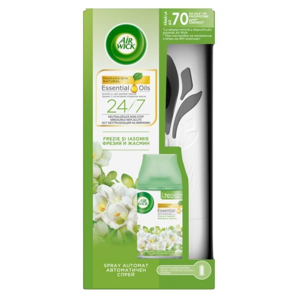 Air Wick Freshmatic Complete odorizant de cameră, Frezie și Iasomie, 250 ml