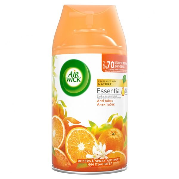 Air Wick Freshmatic rezervă odorizant de cameră, Anti-tabac, 250 ml
