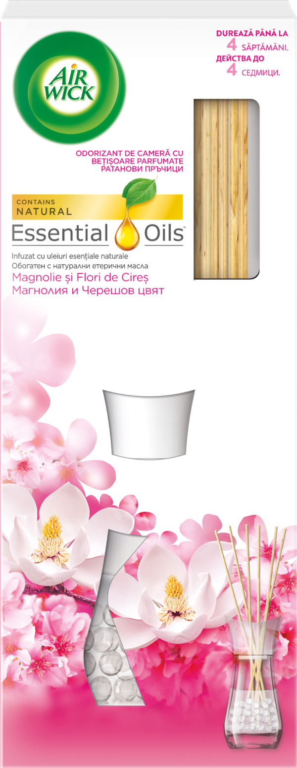 Air Wick odorizant de cameră Reed Diffusers, Magnolia, 25 ml