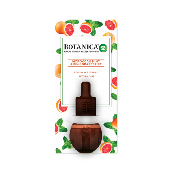 Botanica by Air Wick Rezervă Electrica Mentă din Maroc și Grapefrut Roz