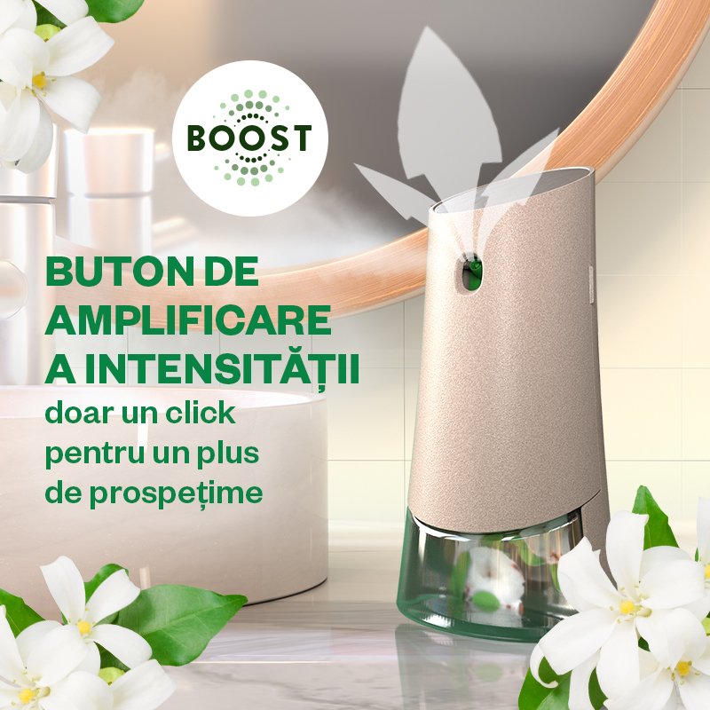 Odorizant de cameră kit spray automat fără aerosoli Air Wick, Buchet de Iasomie, 228 ml – imagine 7