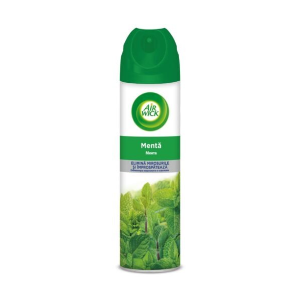 Odorizant de cameră spray Air Wick, Mentă, 300 ml